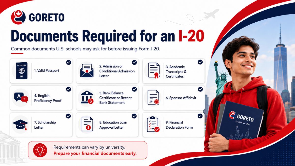 I-20 Form Requirements