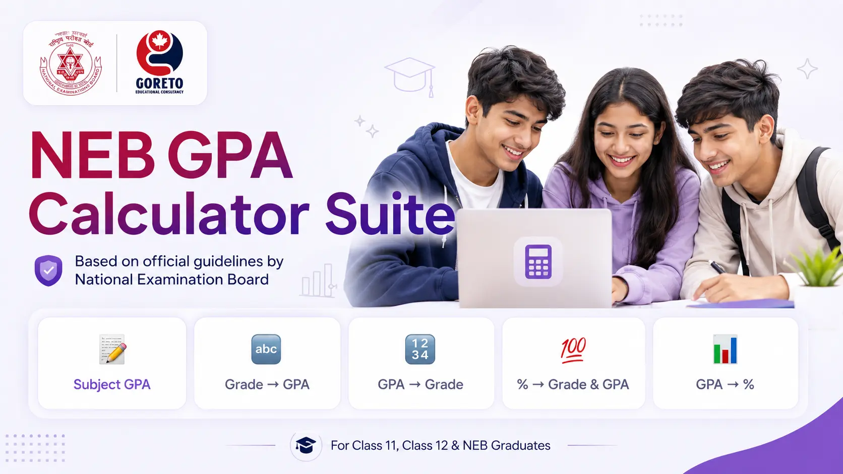 NEB GPA Grade Converter